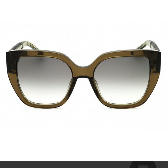 New! Escada SESE44 0914 Stylish Green Sunglasses, Authentic